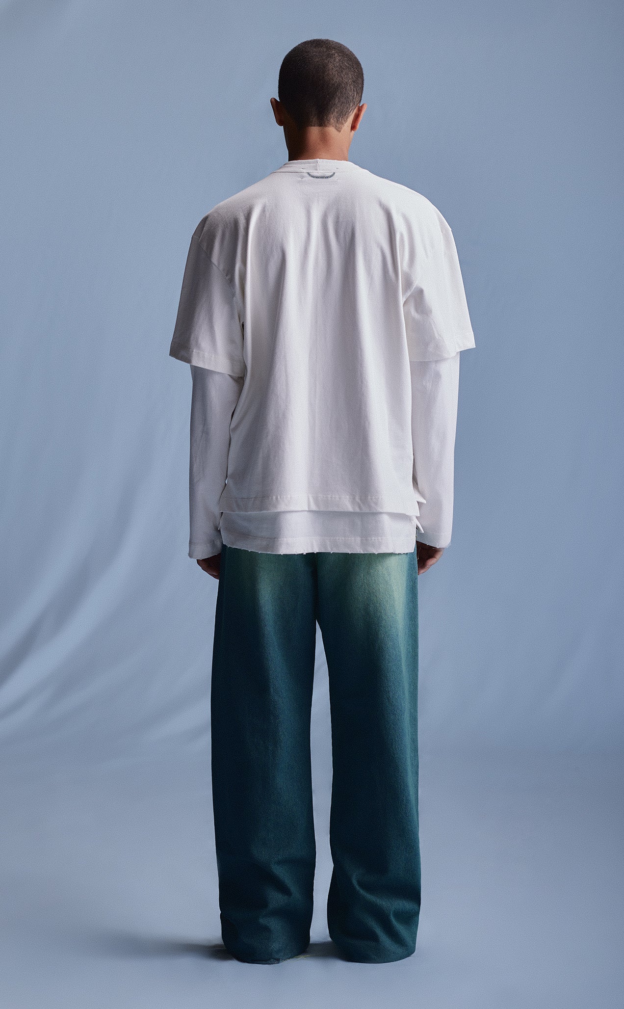 CALÇA BRUBECK STRAIGHT JEANS WASHED AZUL
