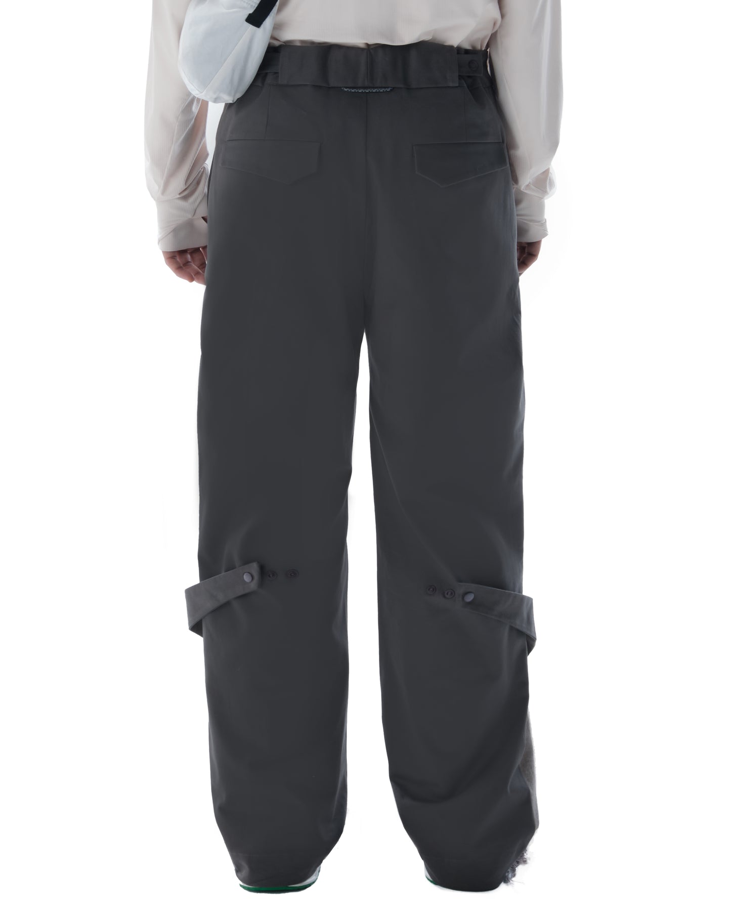 ASKEW TAILORED GREY TROUSERS
