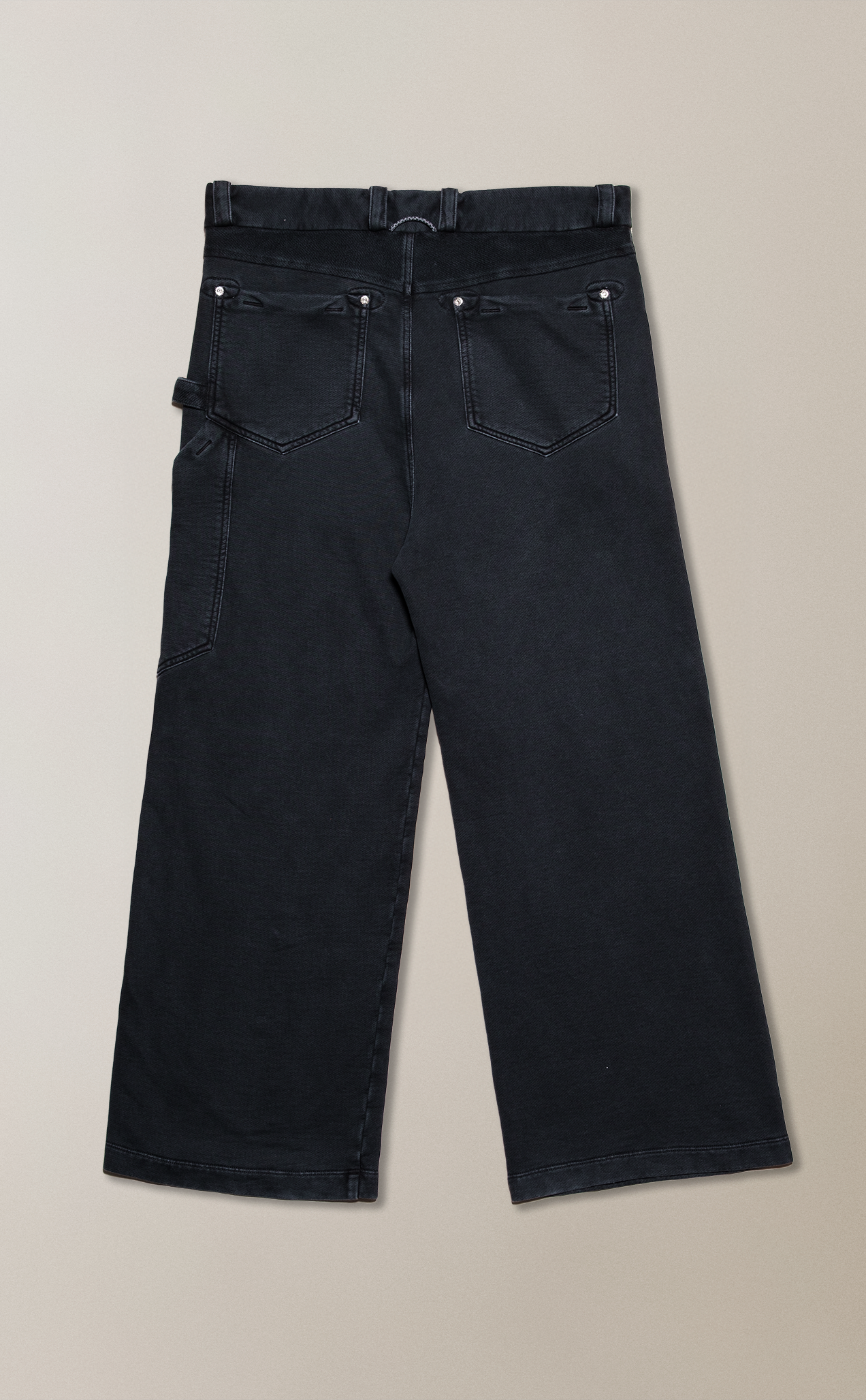 CALÇA FIXER STRAIGHT STONED PRETO