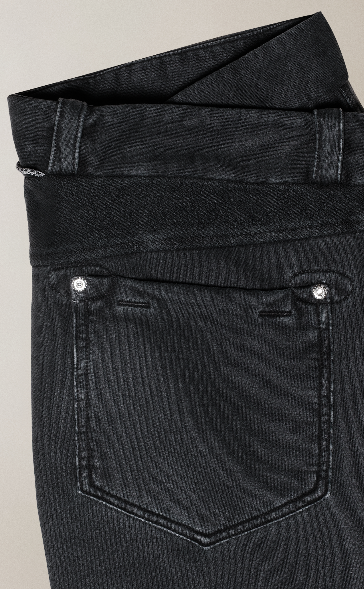 CALÇA FIXER STRAIGHT STONED PRETO