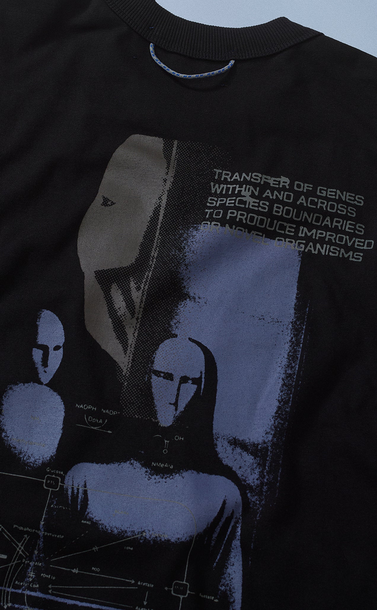 CAMISETA QC GENES BOXY PRETO