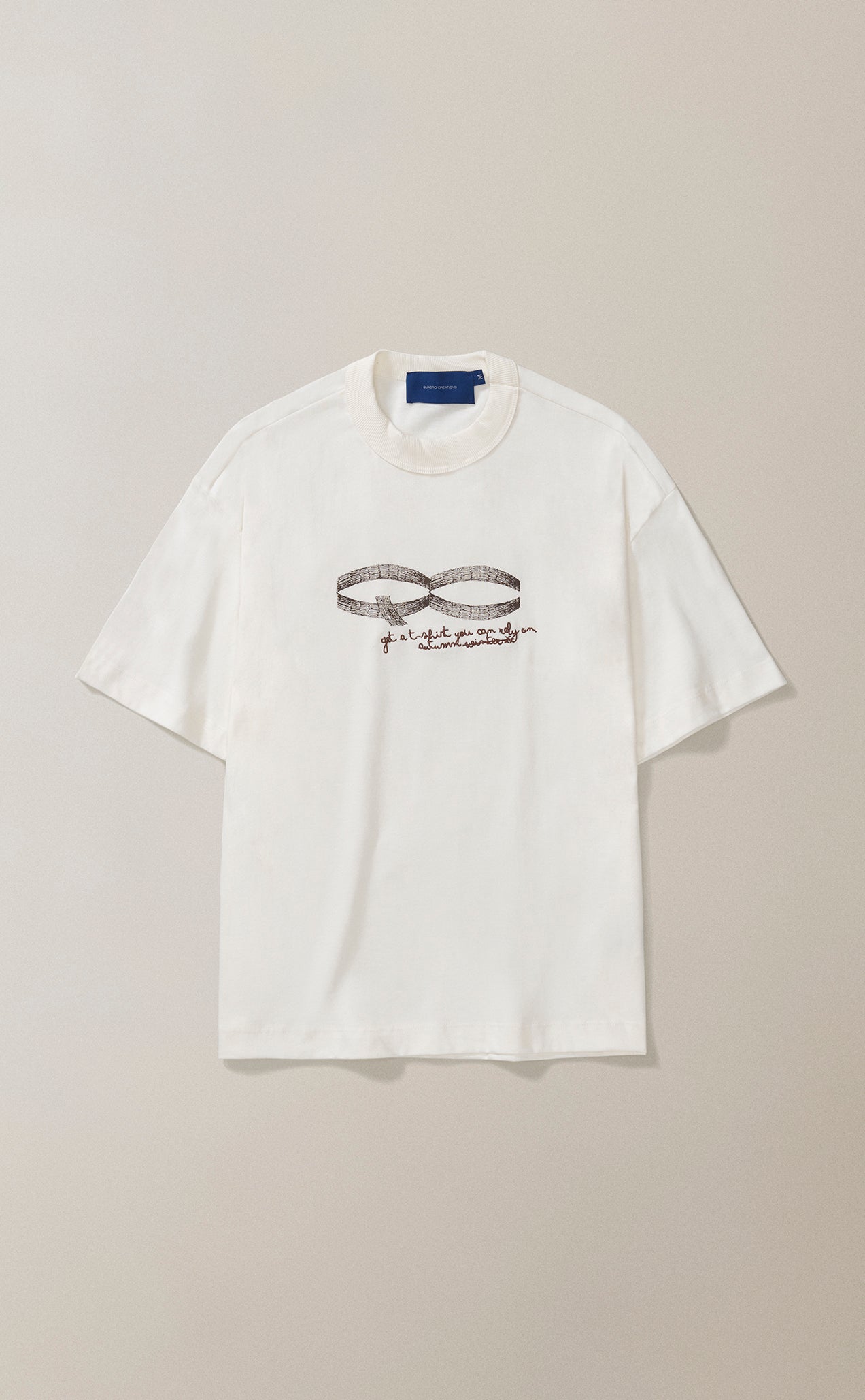 CAMISETA QC BIC BOXY OFF WHITE
