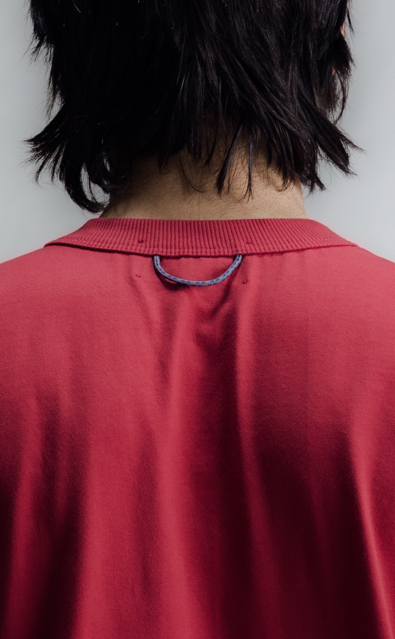 T-SHIRT QUADRO TRIBE BOXY RED