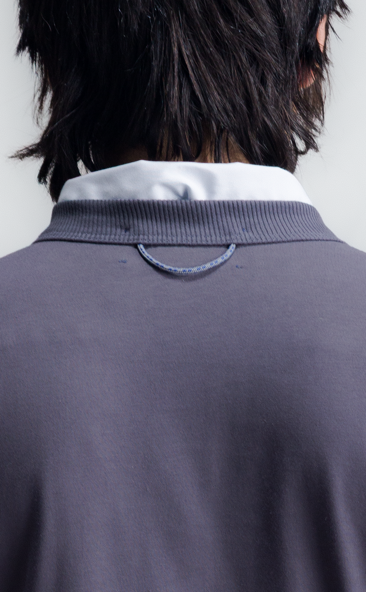 T-SHIRT AVANT-GARDE COLLEGE BOXY DARK GREY