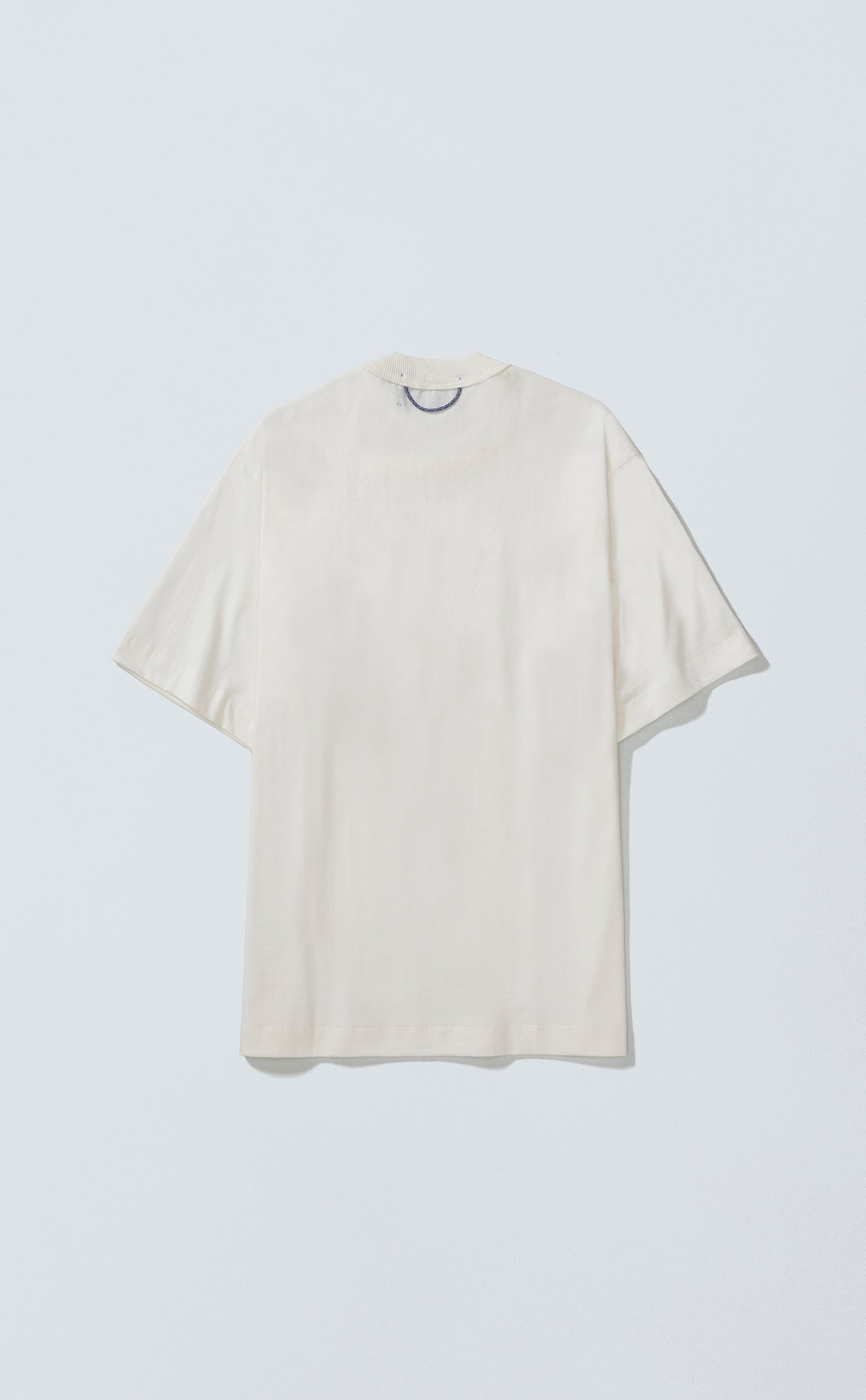 TSHIRT FRAME TEMPORARY BADGE REGULAR OFF WHITE