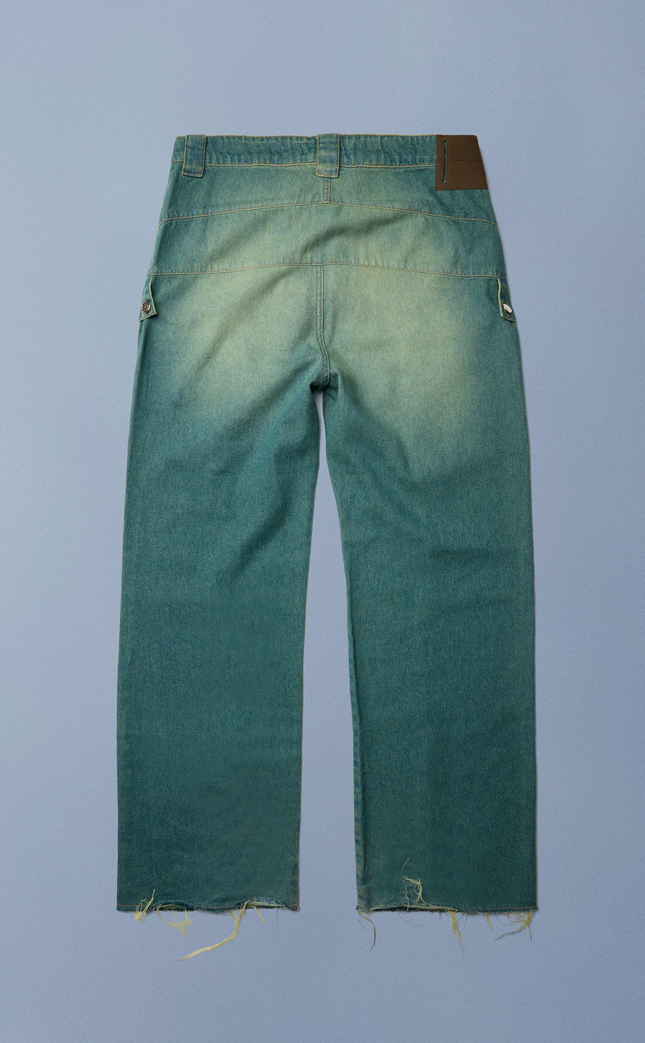 CALÇA BRUBECK STRAIGHT JEANS WASHED AZUL