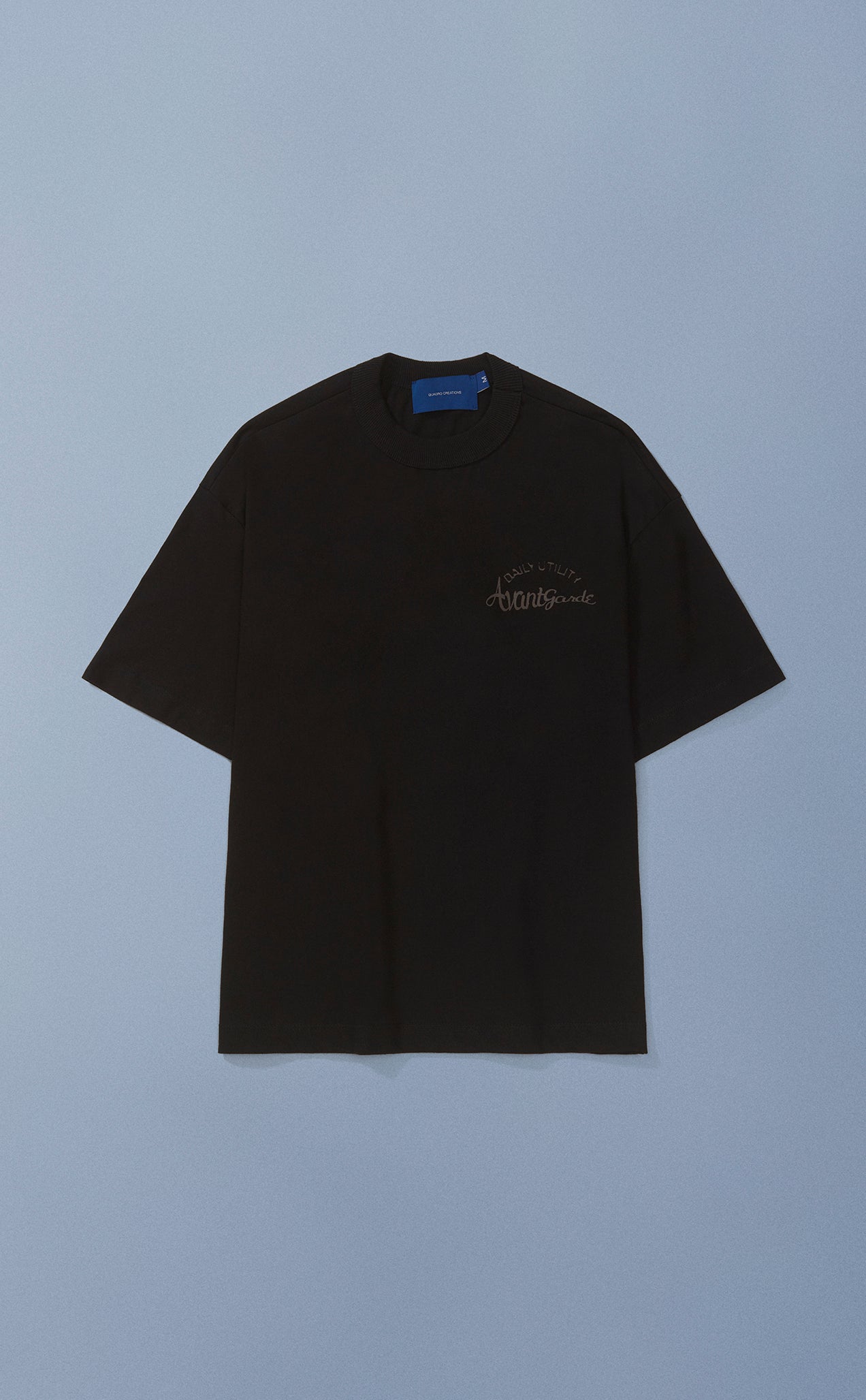 CAMISETA QC DAILY COGU BOXY PRETO