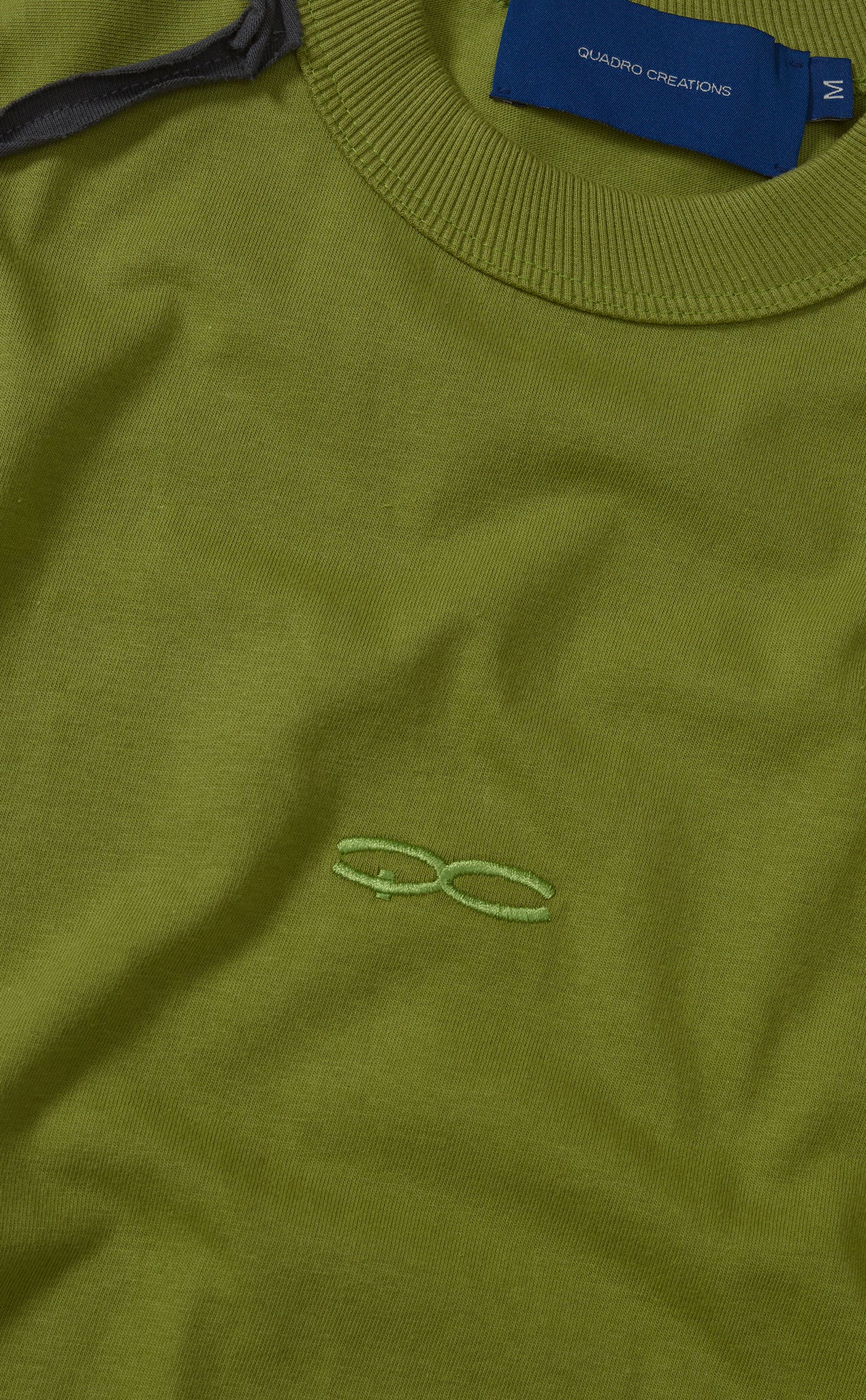 CAMISETA QC VECTOR BOXY ML VERDE