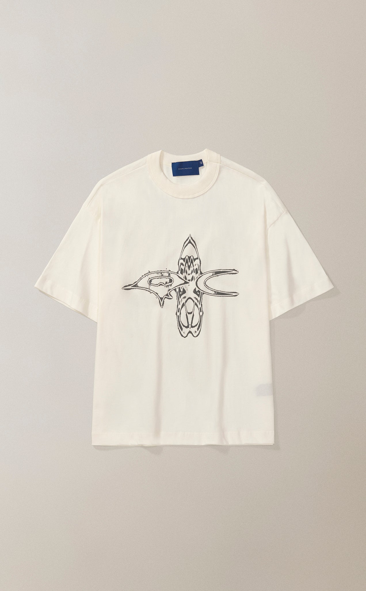 CAMISETA QC ARTHROPODS BOXY OFF WHITE