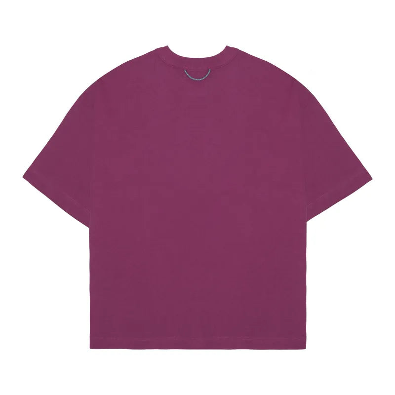 SLOW AND STEADY MAGENTA T-SHIRT