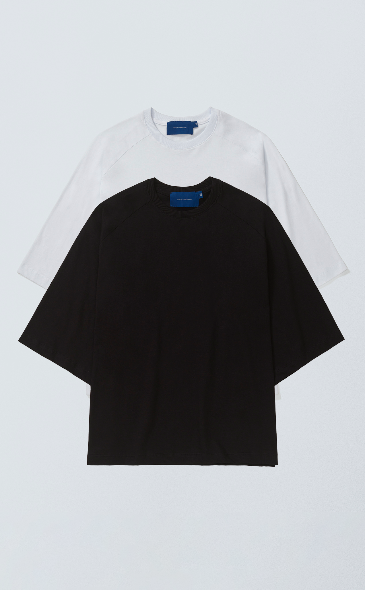 TWO-PACK OVERSIZED RAGLAN T-SHIRT