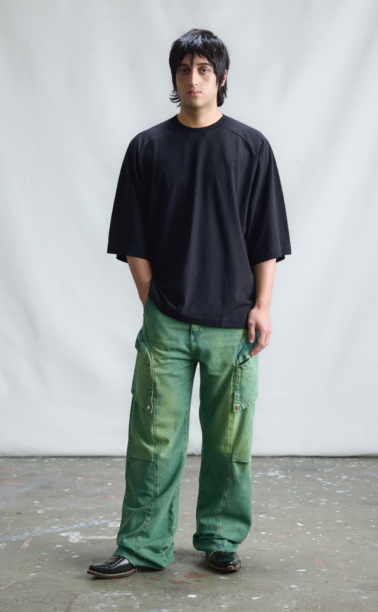 TWO-PACK OVERSIZED RAGLAN T-SHIRT