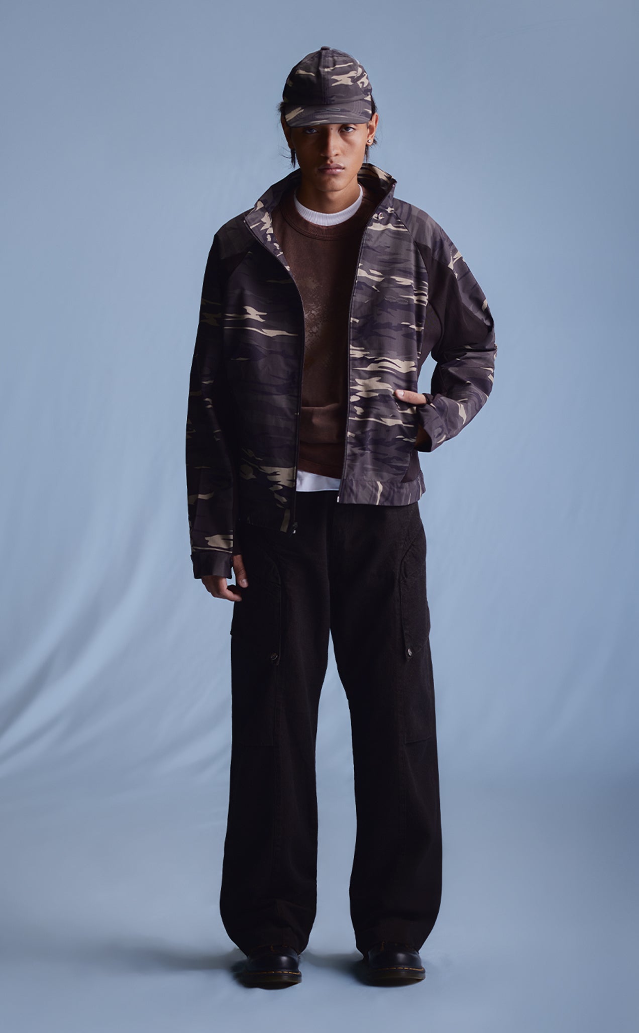 CALÇA BRUBECK STRAIGHT JEANS WASHED MARROM [PRÉ-VENDA]