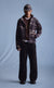 CALÇA BRUBECK STRAIGHT JEANS WASHED MARROM [PRÉ-VENDA]