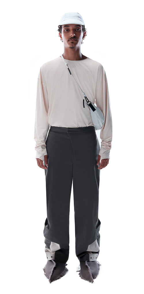 ASKEW TAILORED GREY TROUSERS