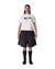 CAMISETA QC STENCIL BABY TEE OFF-WHITE