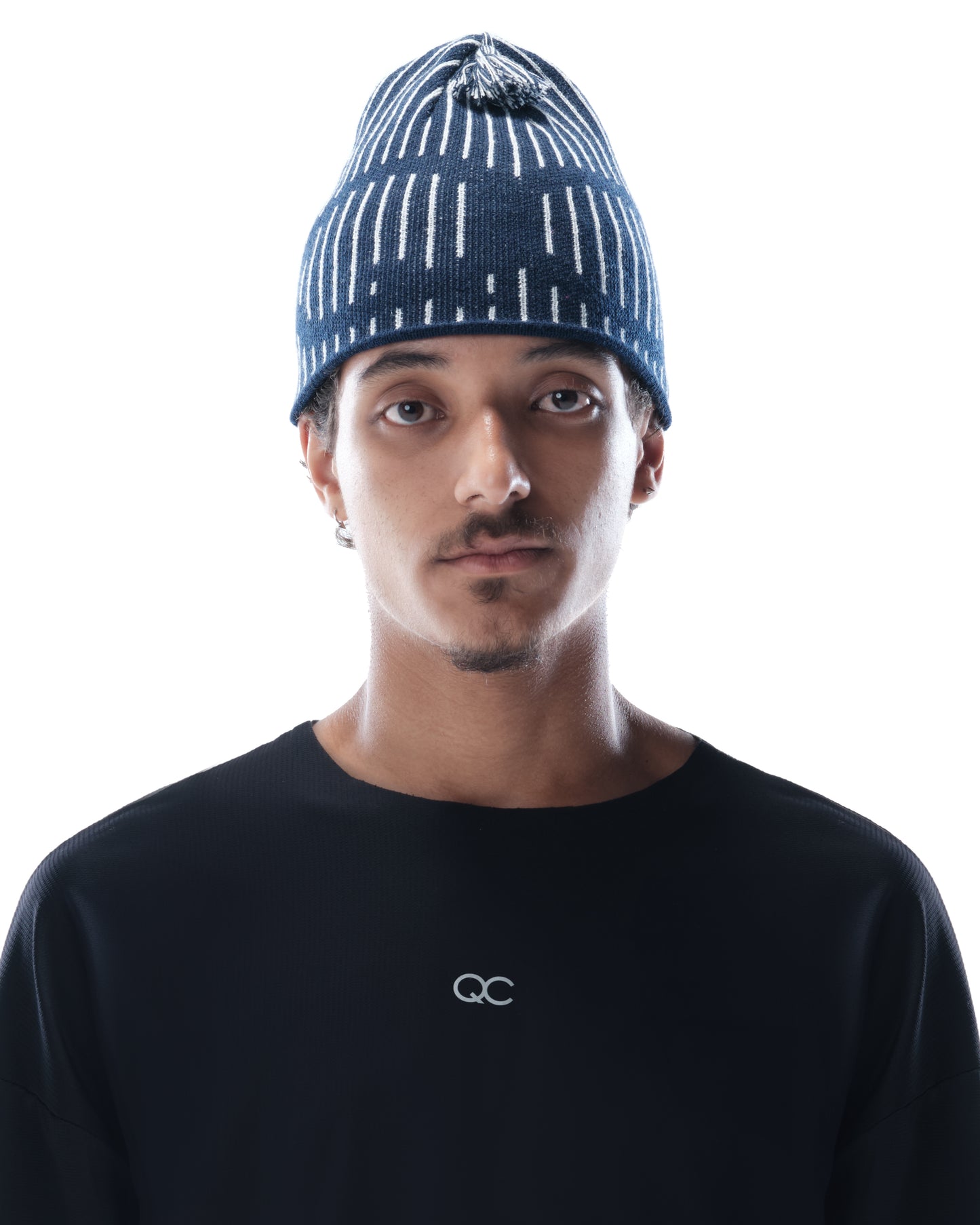 QC ICON BEANIE BLUE