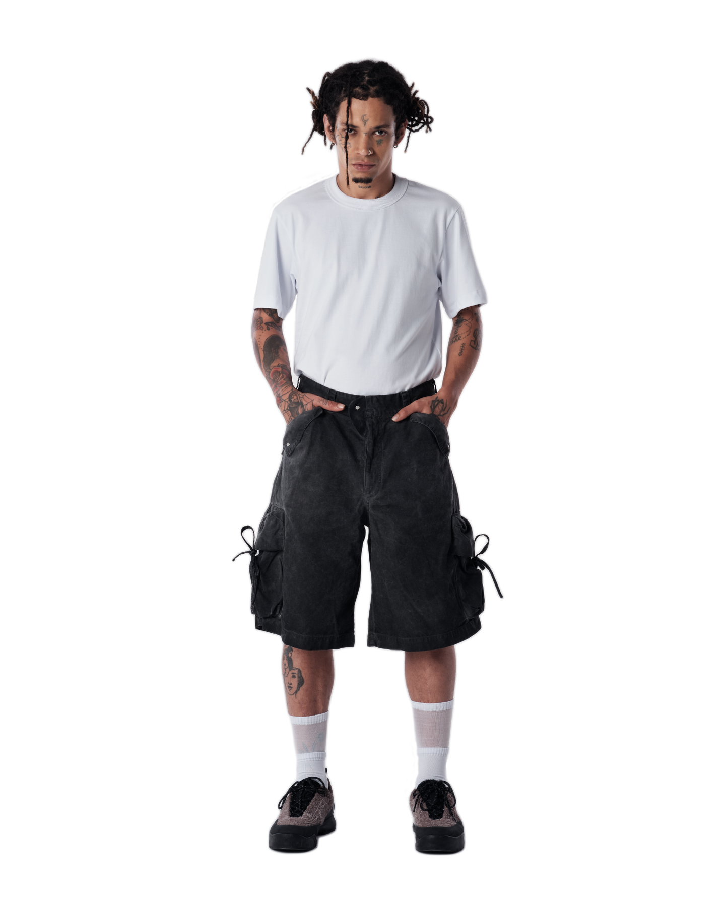 BERMUDA DYER WIDE STONED PRETO