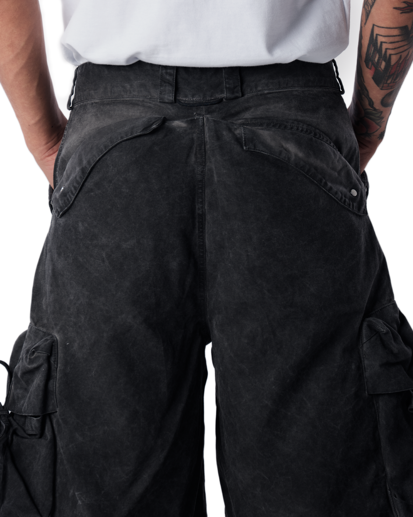 BERMUDA DYER WIDE STONED PRETO
