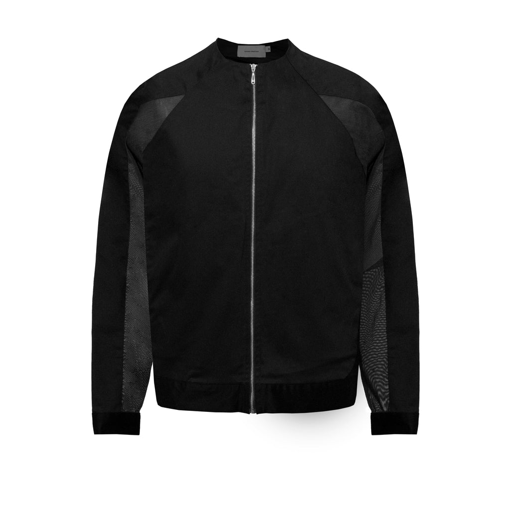 ZOHI TRANSLUCENT BLACK JACKET