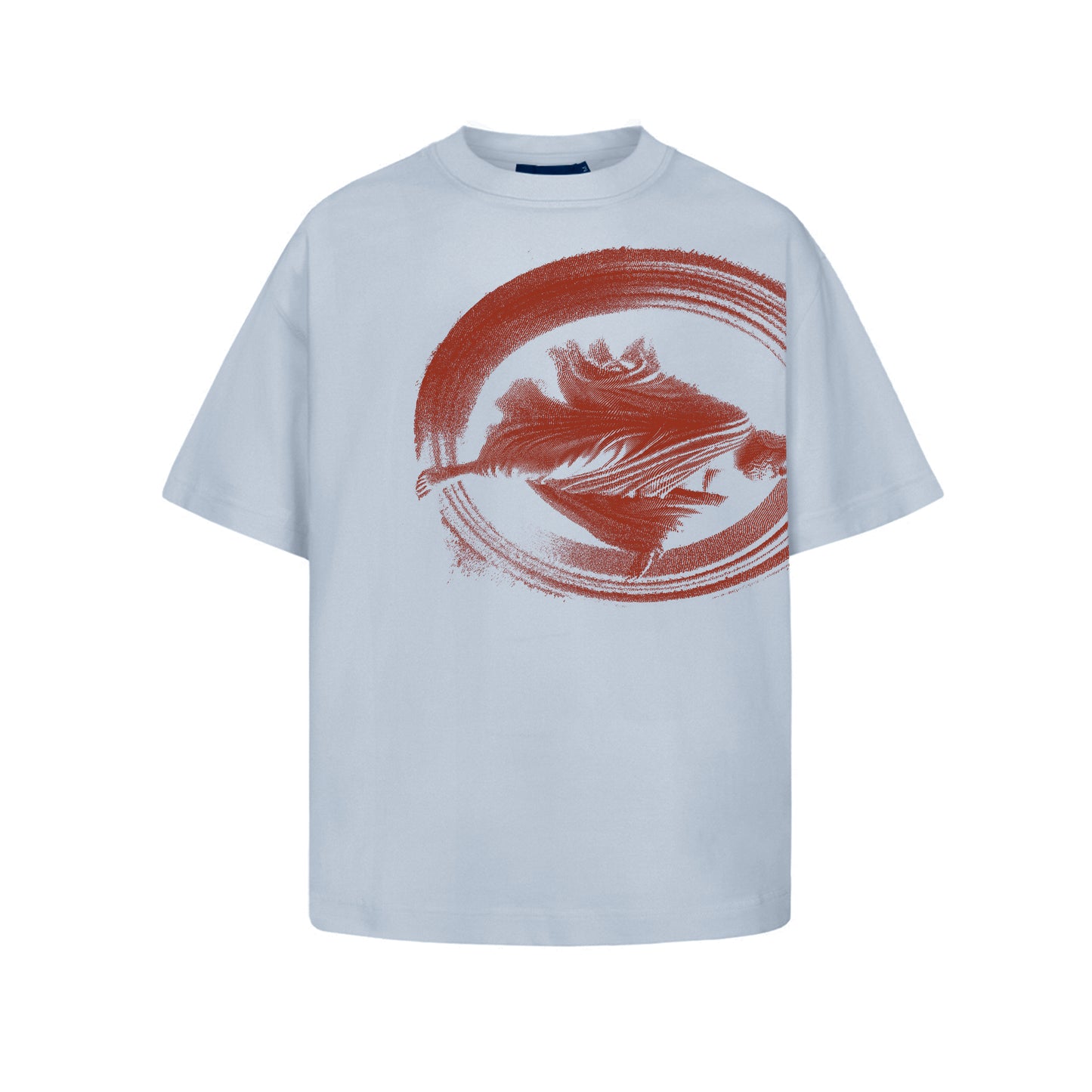 ENTRANCE BOXY BLUE T-SHIRT