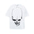 QC SKULL FV WHITE T-SHIRT