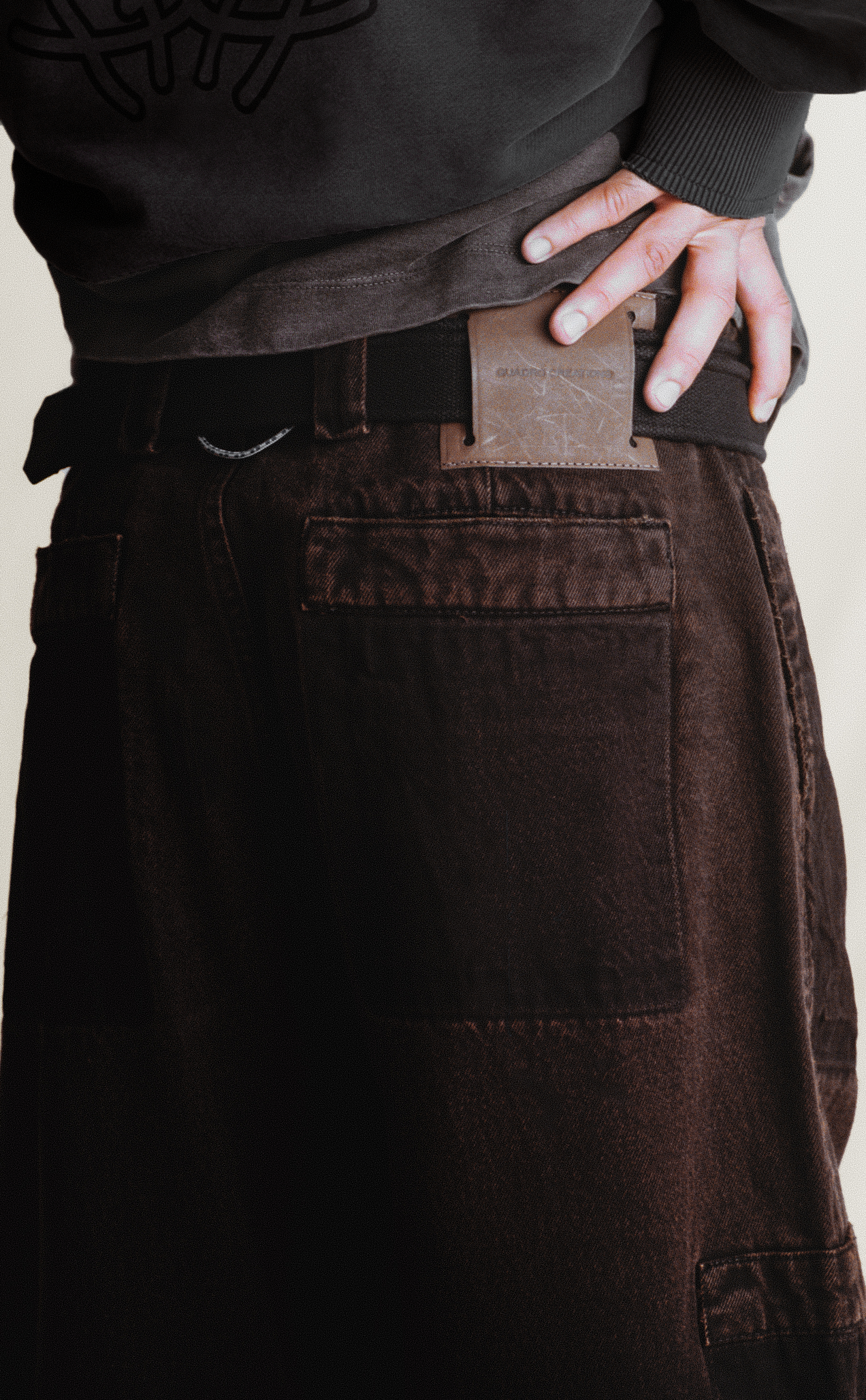 CALÇA ANTON CHLORINE JEANS MARROM [PRÉ-VENDA]