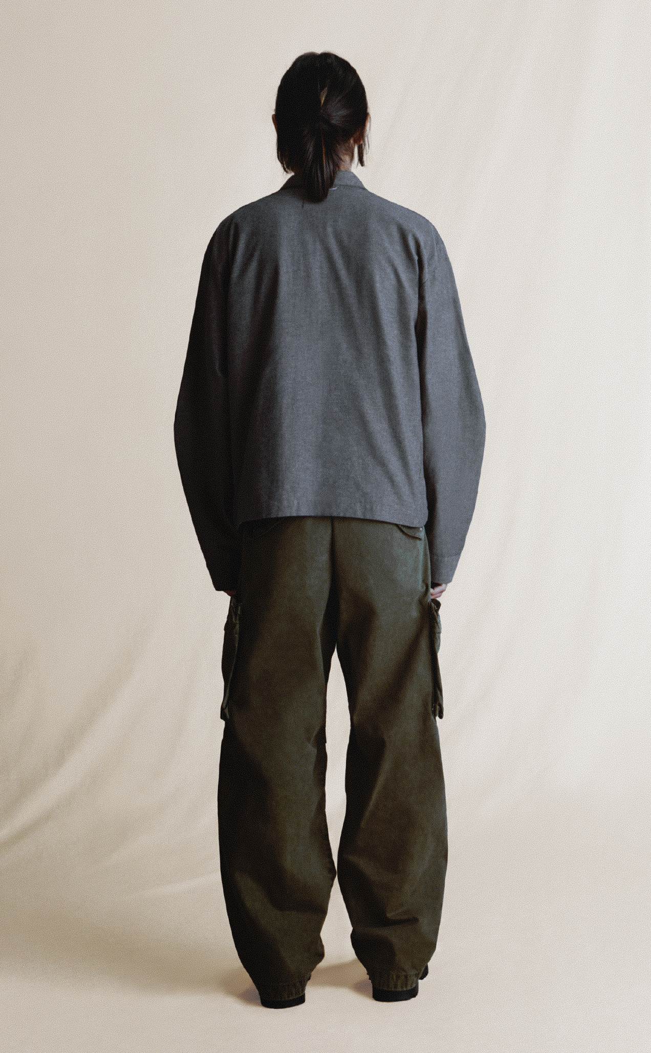 CALÇA DYER WIDE STONED VERDE [PRÉ-VENDA]