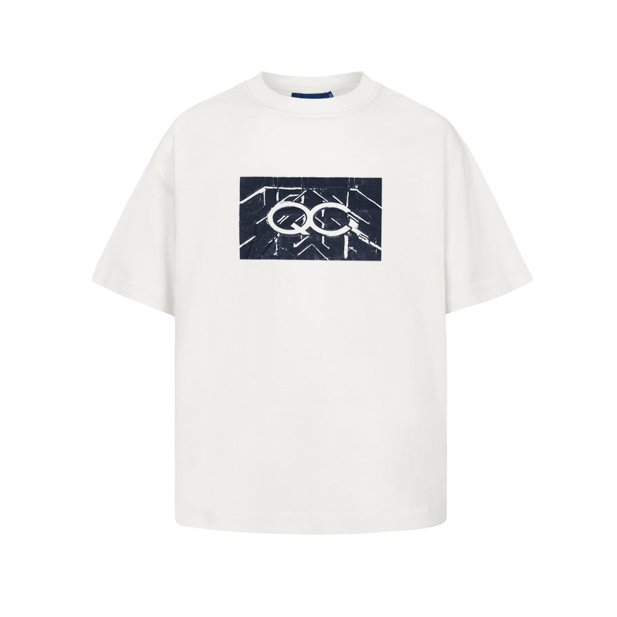 CAMISETA QC BOX BOXY OFF-WHITE