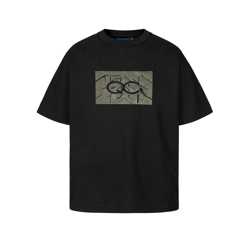 CAMISETA QC BOX BOXY PRETO