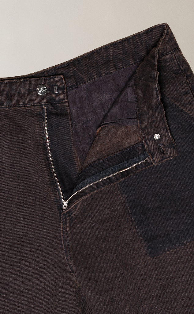 CALÇA ANTON CHLORINE JEANS MARROM [PRÉ-VENDA]