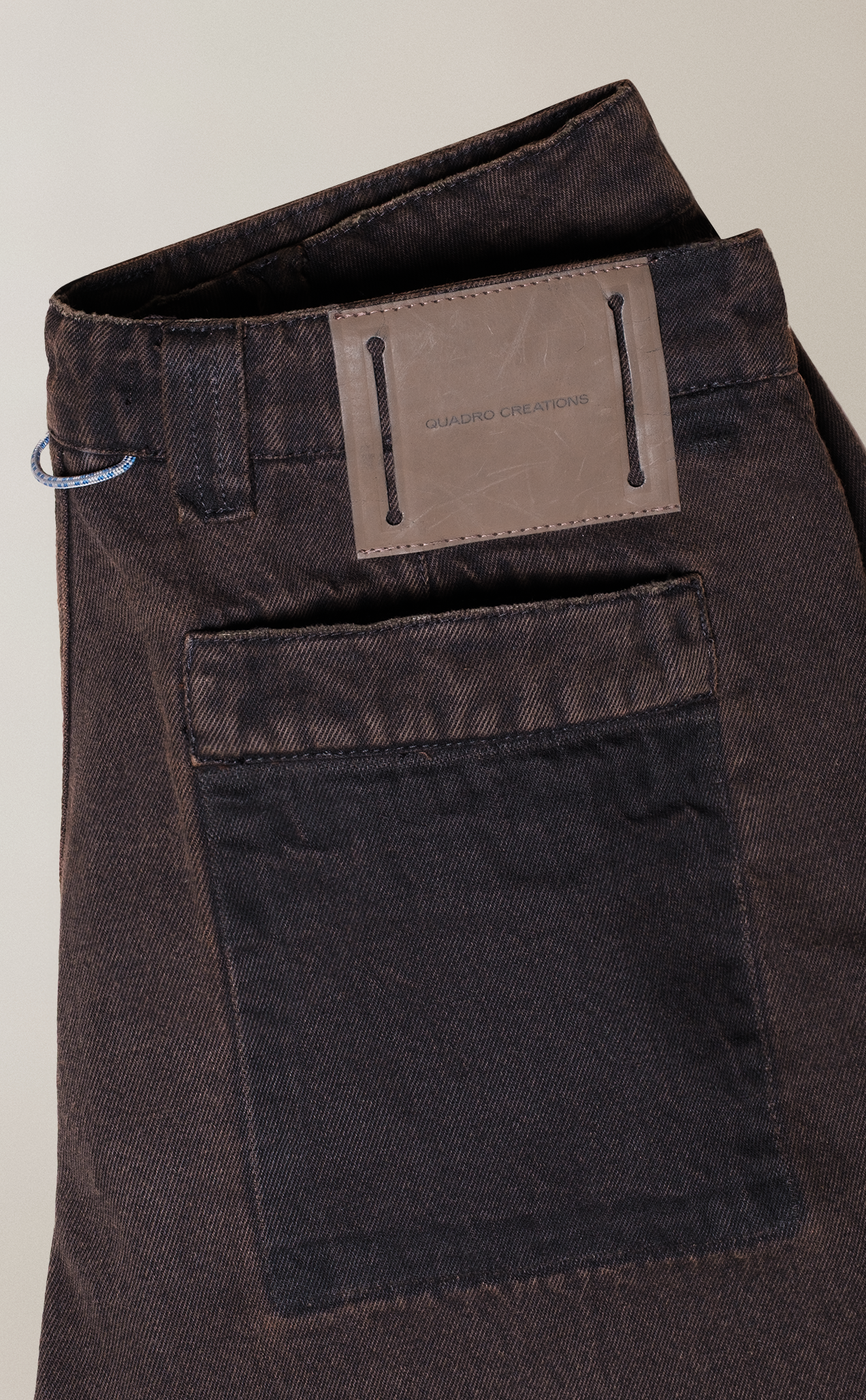CALÇA ANTON CHLORINE JEANS MARROM [PRÉ-VENDA]