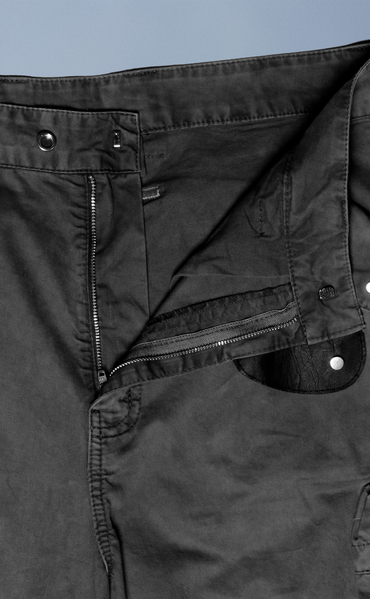 CALÇA DYER WIDE STONED PRETO [PRÉ-VENDA]
