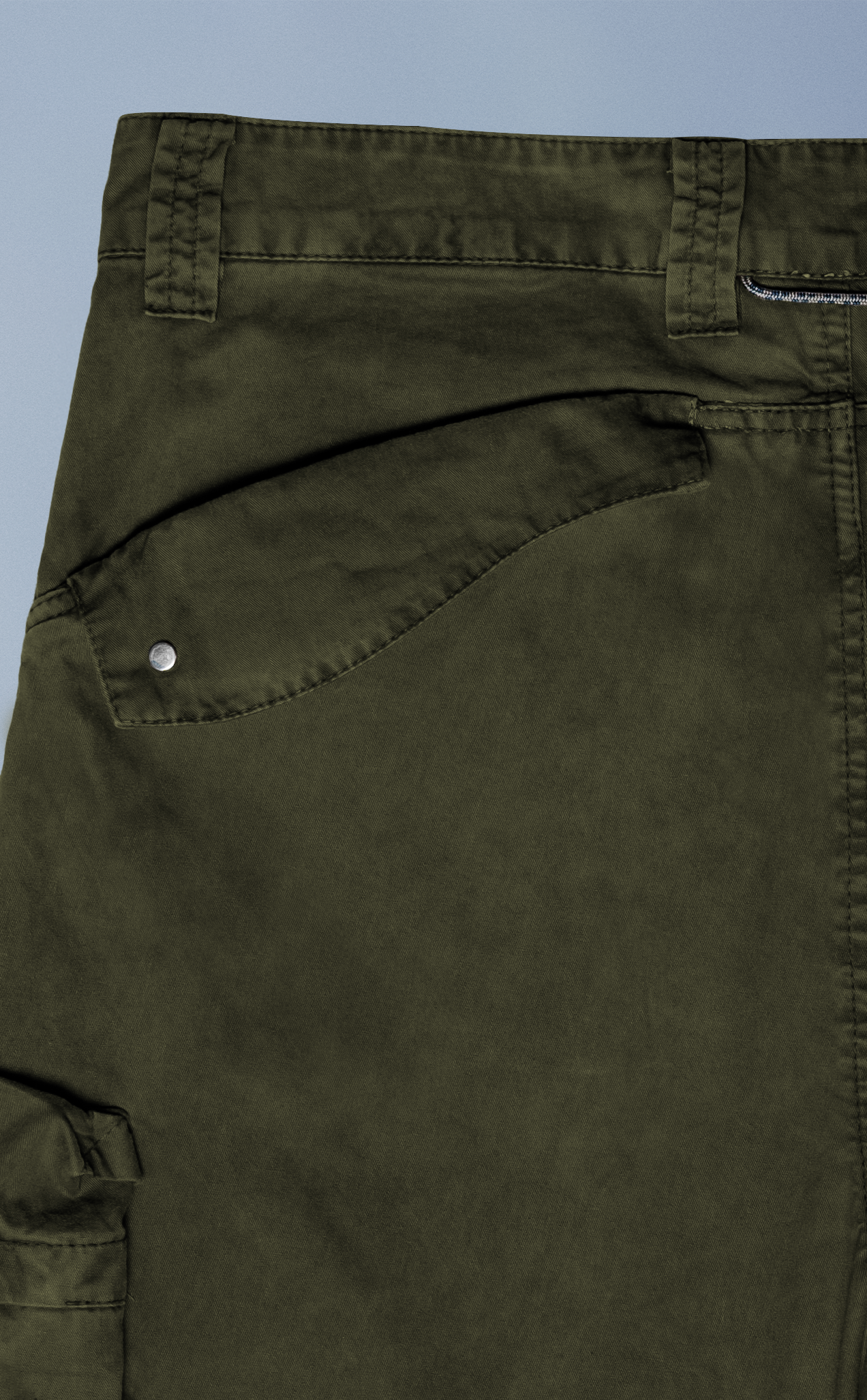 CALÇA DYER WIDE STONED VERDE [PRÉ-VENDA]