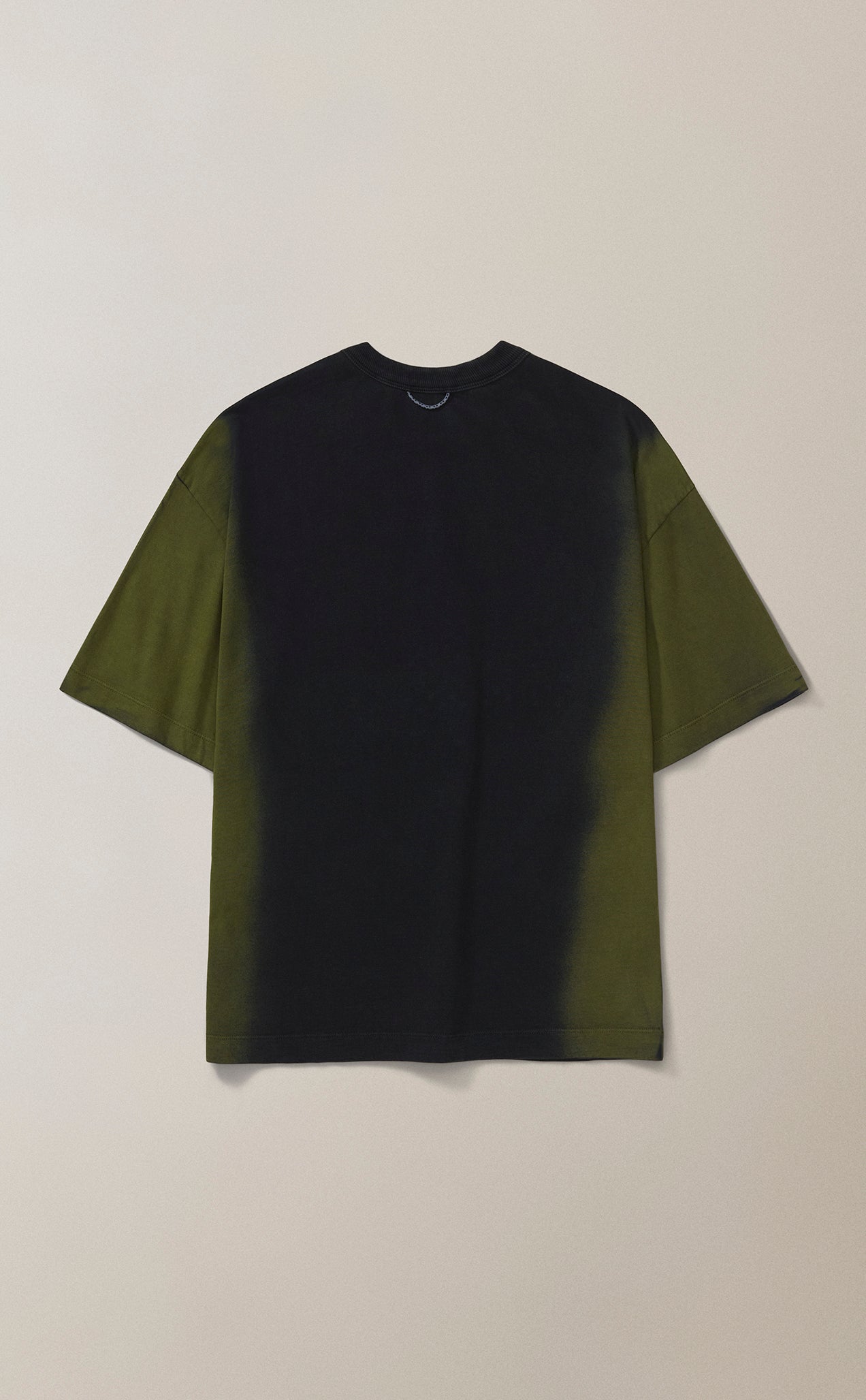CAMISETA QC ARCO BOXY TIEDYE VERDE [PRÉ-VENDA]
