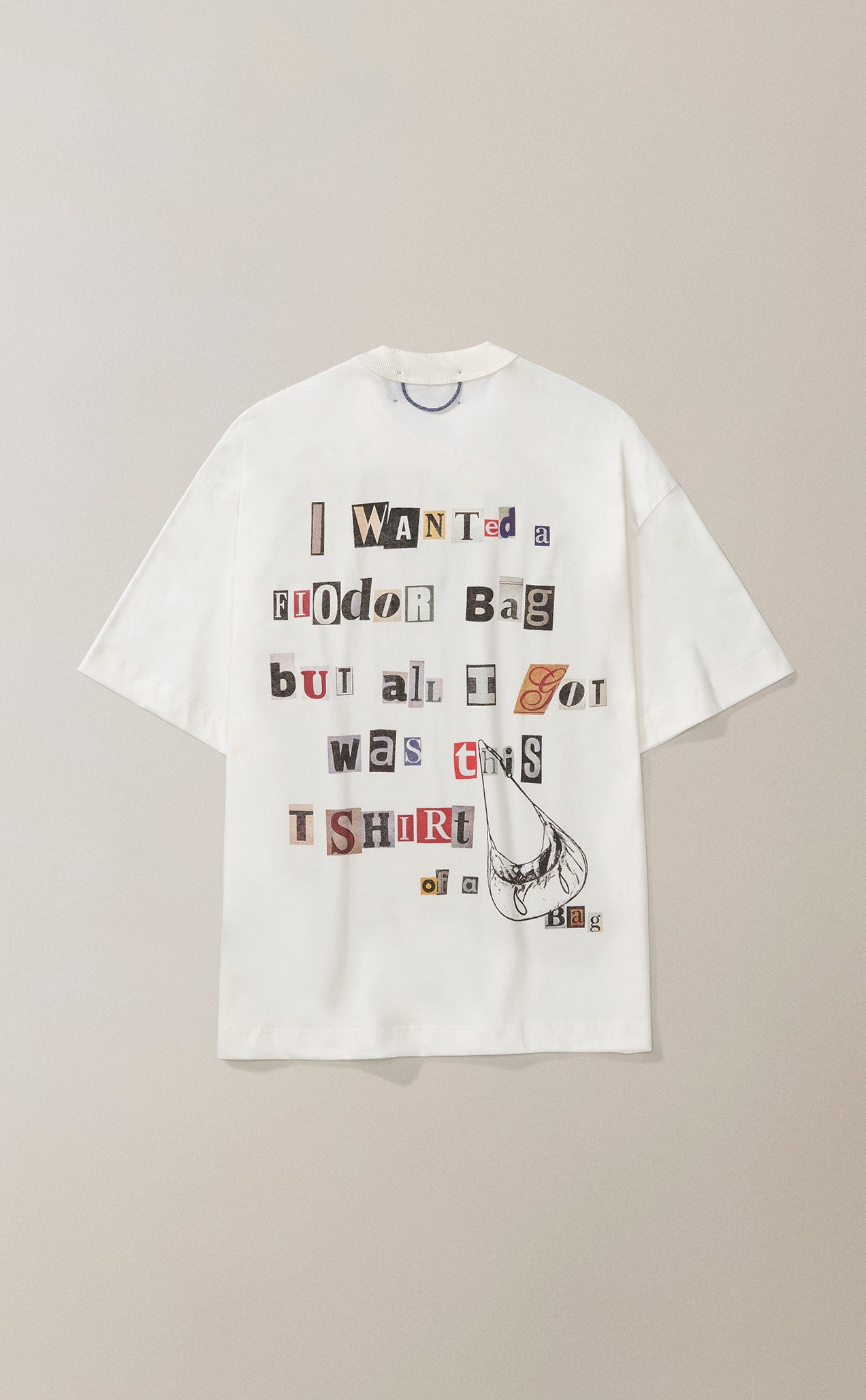 CAMISETA QC FIODOR BOXY OFF WHITE