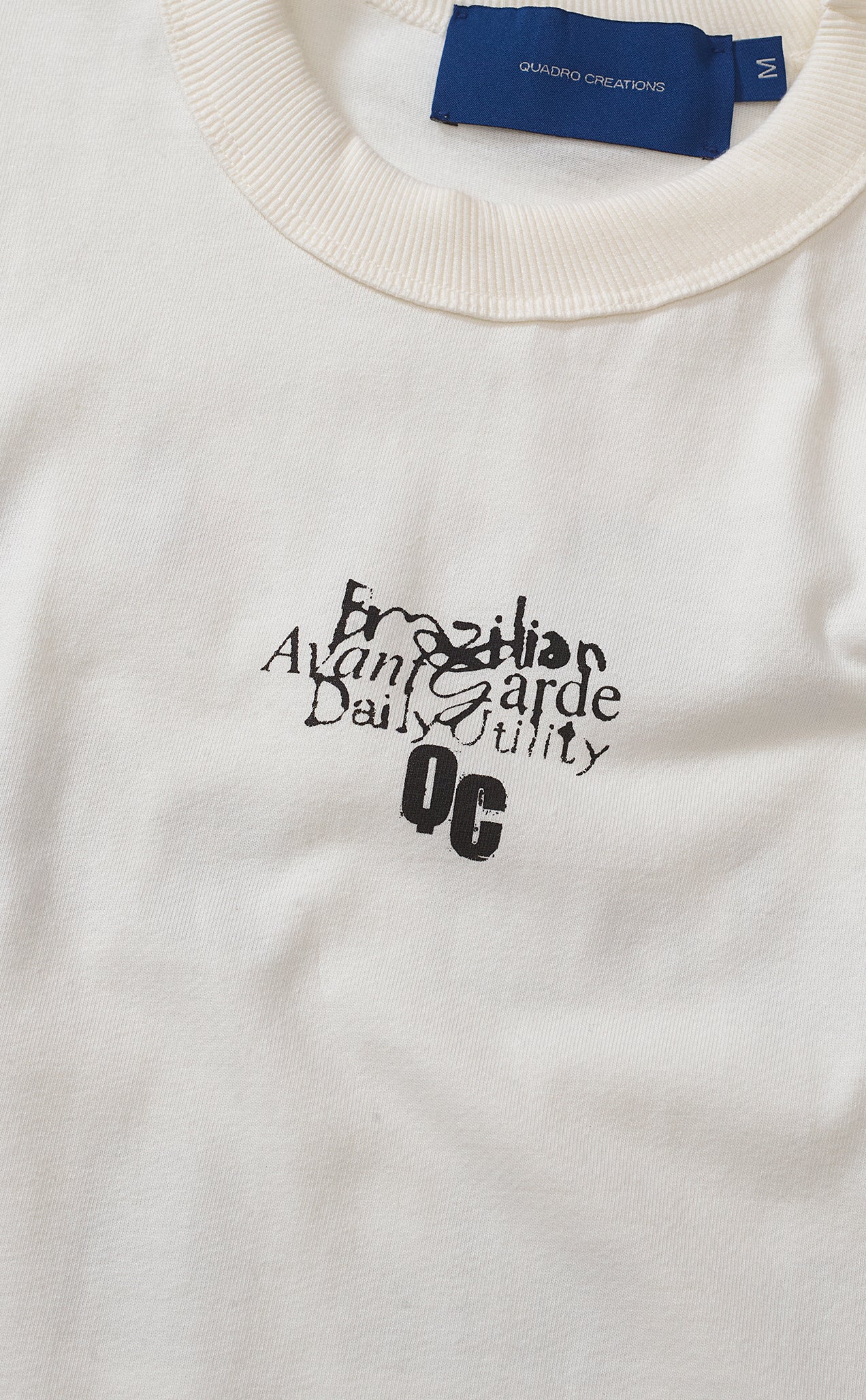 CAMISETA QC FIODOR BOXY OFF WHITE