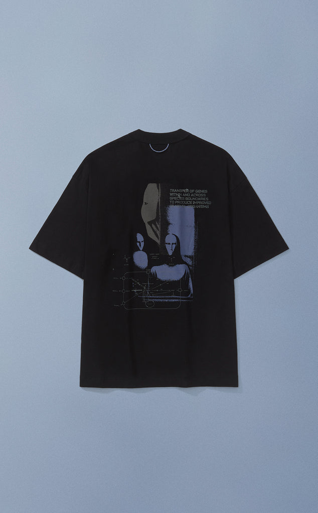 CAMISETA QC GENES BOXY PRETO