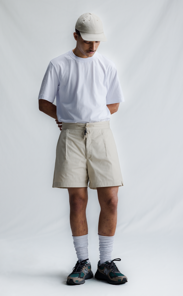 MOTIF SHORTS CAQUI