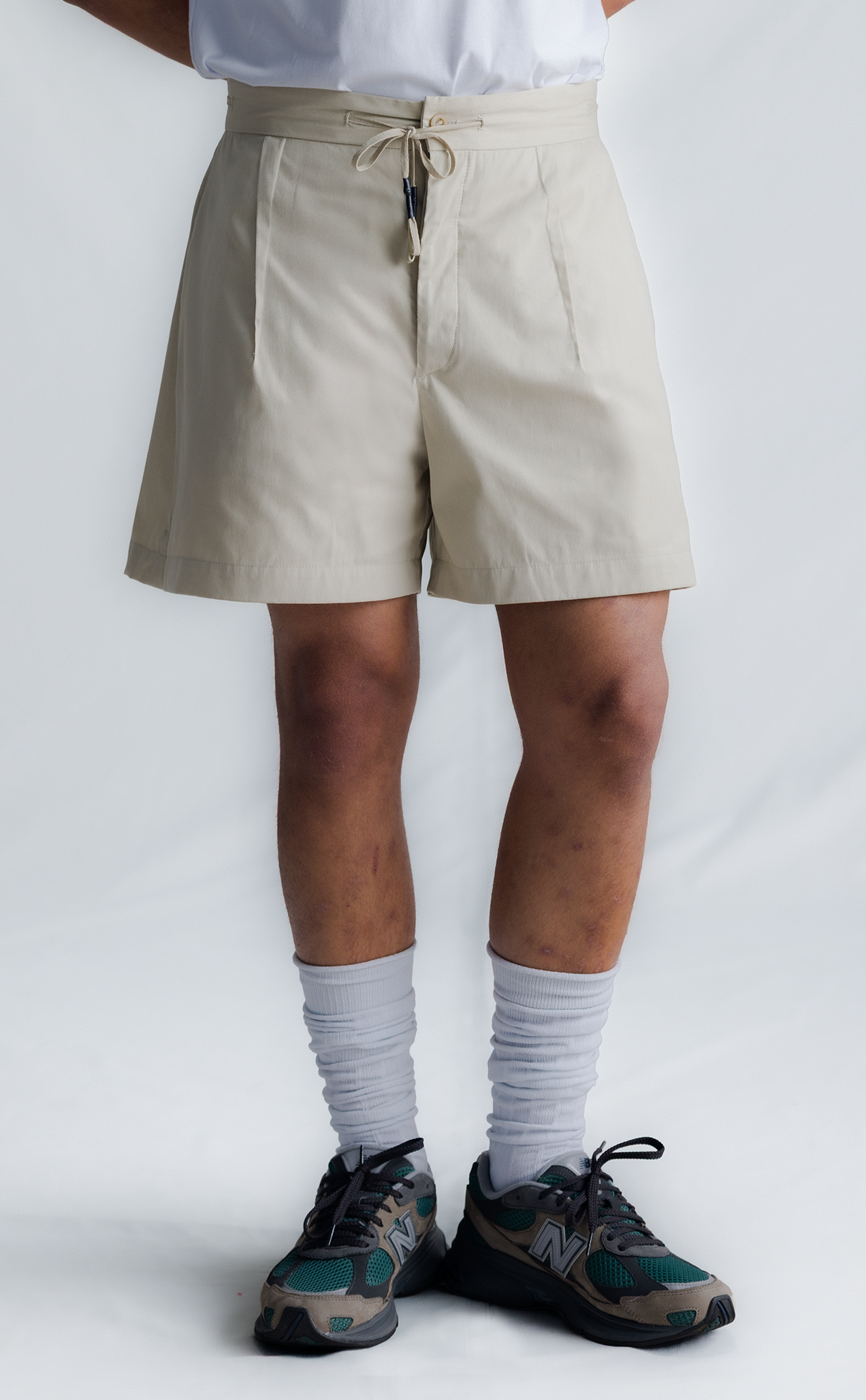 MOTIF SHORTS CAQUI
