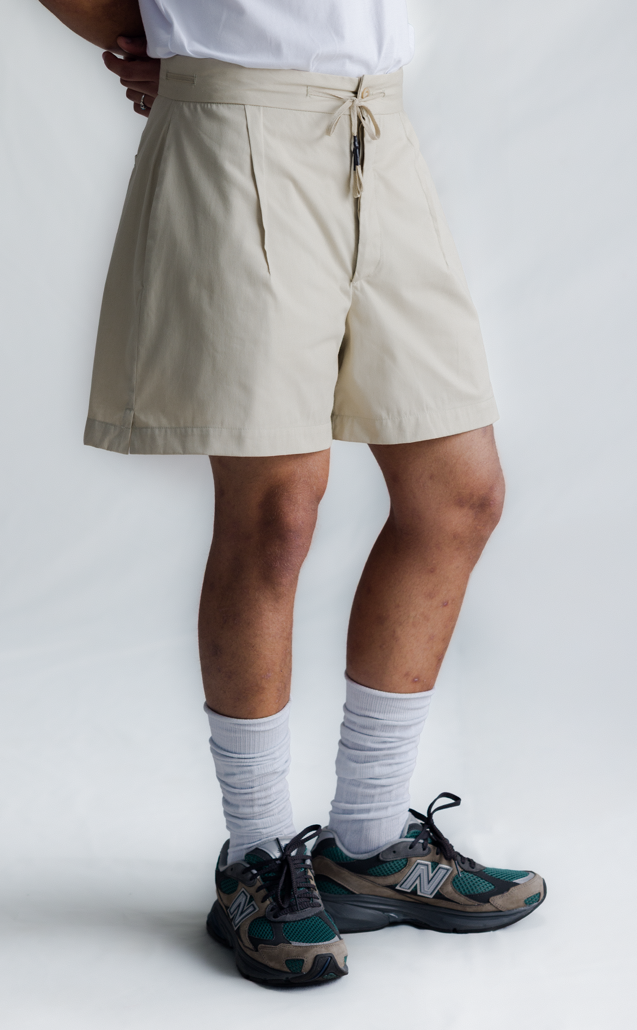 MOTIF SHORTS CAQUI