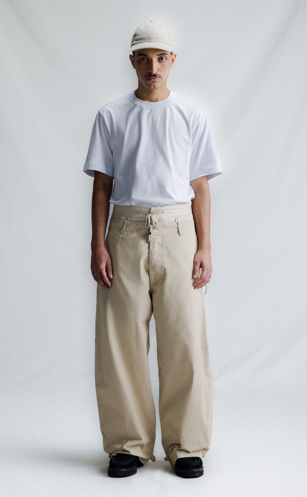 [PRÉ-VENDA] COMBAT TWILL BAGGY PANTS CAQUI