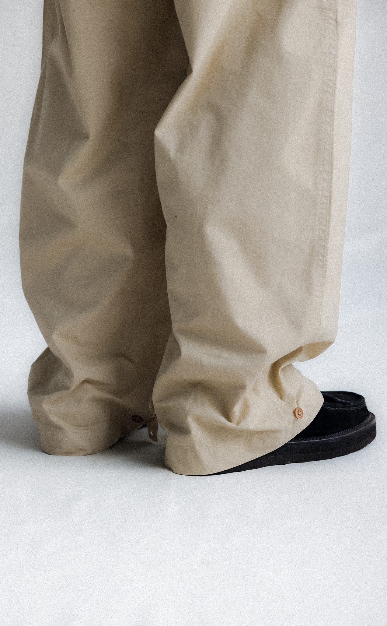 [PRÉ-VENDA] COMBAT TWILL BAGGY PANTS CAQUI