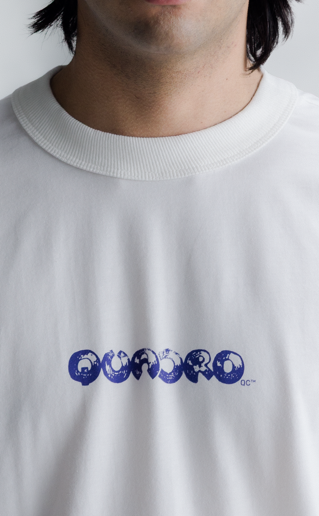 T-SHIRT QUADRO'S CRADLE BOXY OFF WHITE