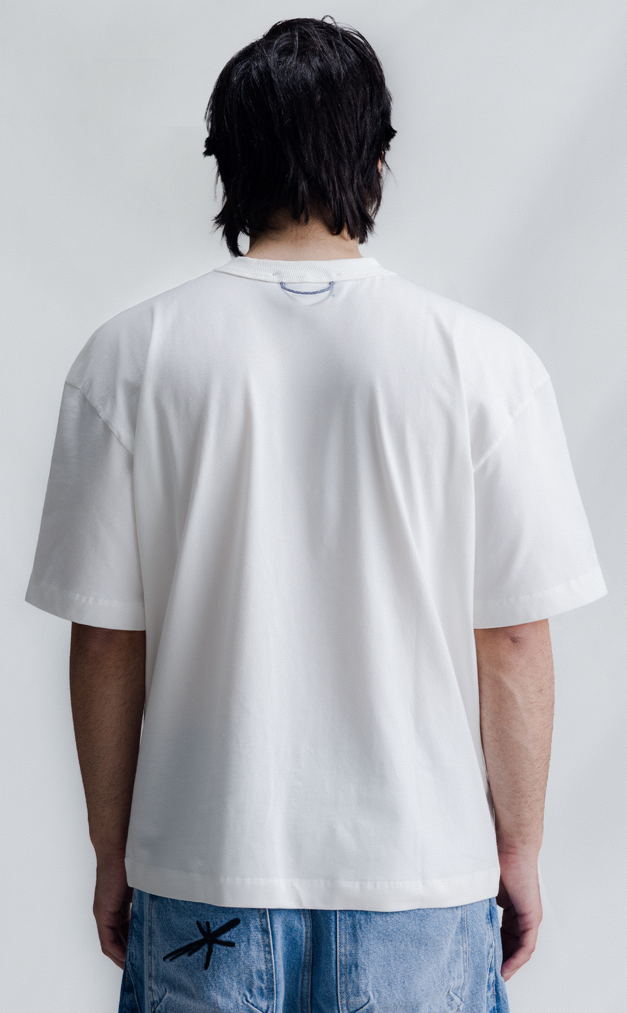 T-SHIRT QC NOTES BOXY OFF WHITE