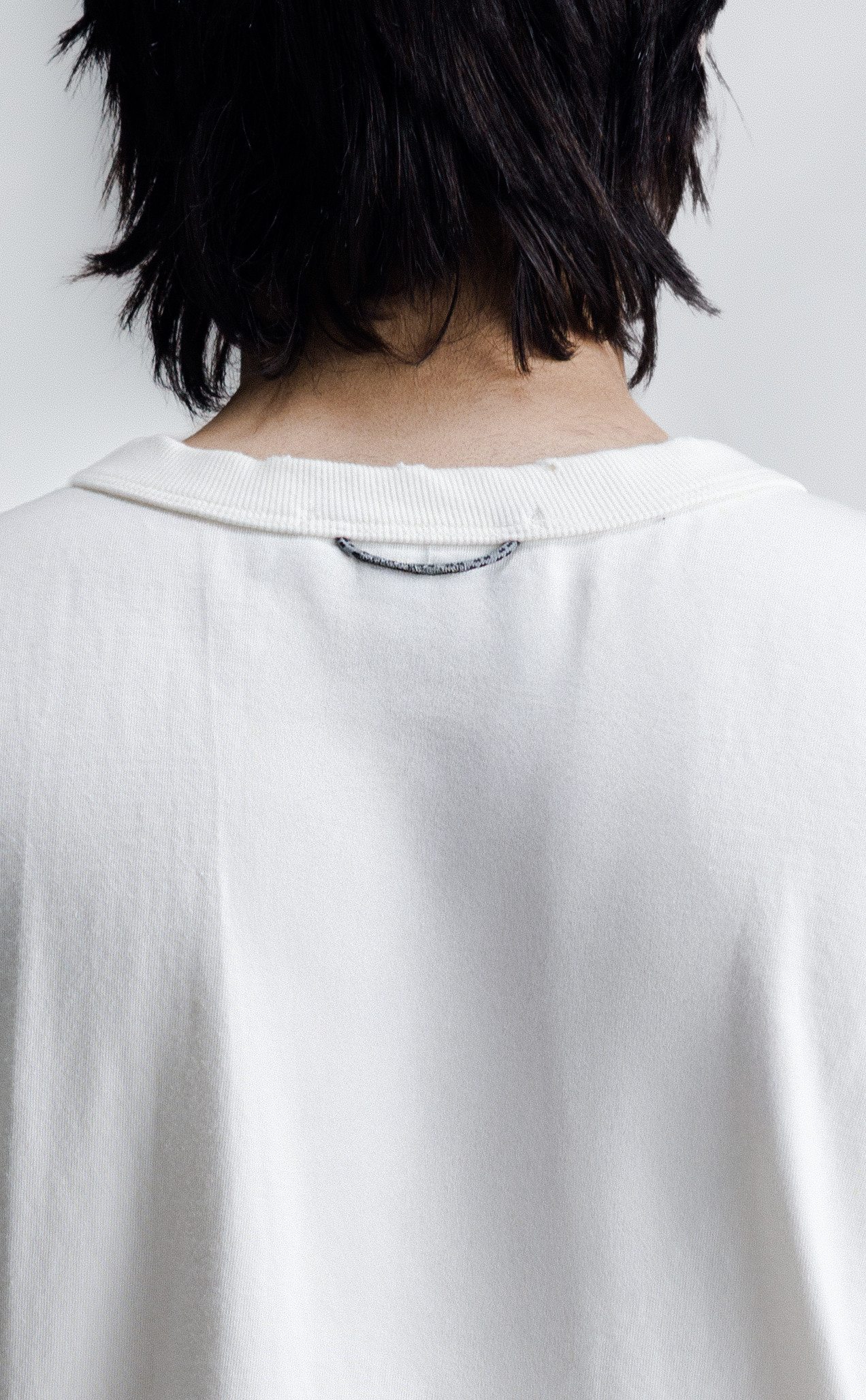 T-SHIRT ULTIMA RATIO BOXY TEARED OFF WHITE