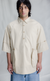 MOTIF SHORTSLEEVE SHIRT CAQUI