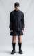 MOTIF LONGSLEEVE SHIRT PRETO