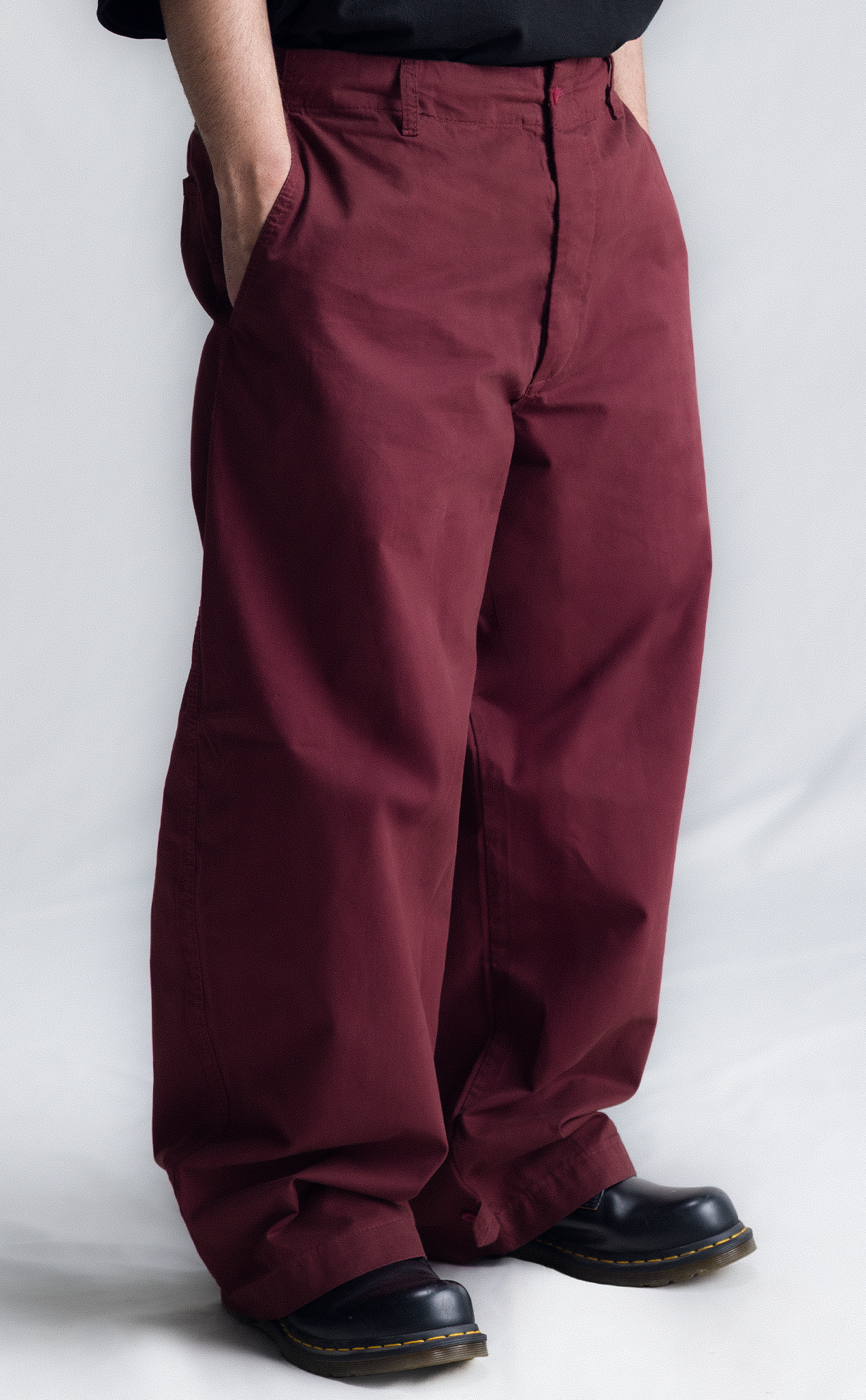 [PRÉ-VENDA] COMBAT TWILL BAGGY PANTS FIRED BRICK