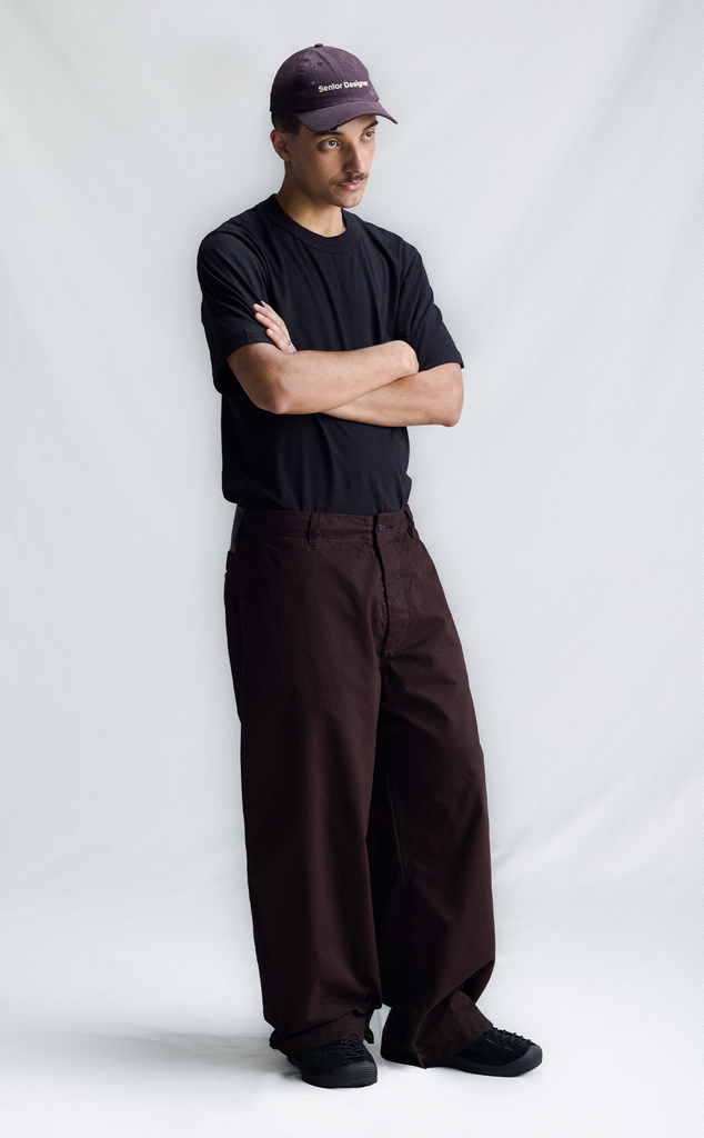 [PRÉ-VENDA] COMBAT TWILL BAGGY PANTS CAFÉ